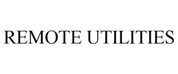REMOTE UTILITIES trademark