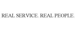 REAL SERVICE. REAL PEOPLE. trademark