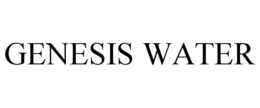 GENESIS WATER trademark
