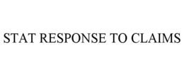 STAT RESPONSE TO CLAIMS trademark