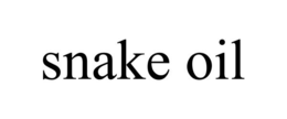 SNAKE OIL trademark