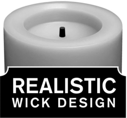 REALISTIC WICK DESIGN trademark