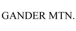 GANDER MTN. trademark