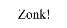ZONK! trademark