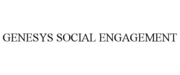 GENESYS SOCIAL ENGAGEMENT trademark