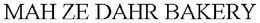 MAH ZE DAHR BAKERY trademark