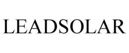 LEADSOLAR trademark