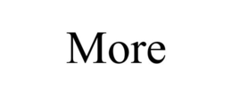 MORE trademark