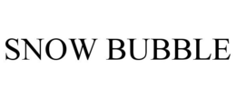 SNOW BUBBLE trademark