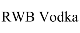 RWB VODKA trademark