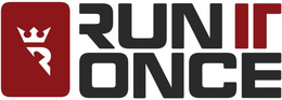 R RUN IT ONCE trademark