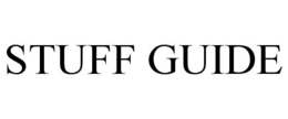 STUFF GUIDE trademark