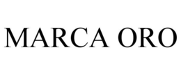 MARCA ORO trademark