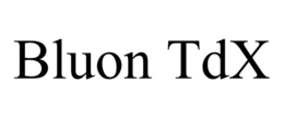 BLUON TDX trademark