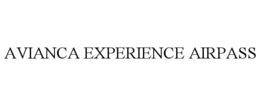 AVIANCA EXPERIENCE AIRPASS trademark