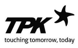 TPK TOUCHING TOMORROW, TODAY trademark