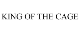 KING OF THE CAGE trademark