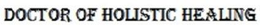 DOCTOR OF HOLISTIC HEALING trademark