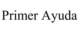 PRIMER AYUDA trademark