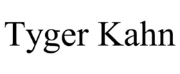 TYGER KAHN trademark