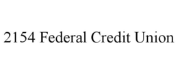 2154 FEDERAL CREDIT UNION trademark