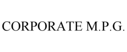 CORPORATE M.P.G. trademark