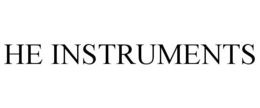 HE INSTRUMENTS trademark