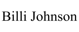 BILLI JOHNSON trademark