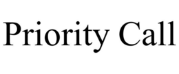 PRIORITY CALL trademark