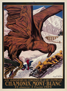 AUX VAINQUEURS DU CONCOURS DE LA VIIIME OLYMPIADE CHAMONIX.MONT-BLANC 25 JANVIER-5 FÉVRIER 1924 AUGUSTE MATISSE trademark