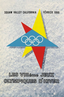 LES VIIIÈME JEUX OLYMPIQUES D'HIVER SQUAW VALLEY CALIFORNIA FÉVRIER 1960 trademark