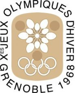 XES JEUX OLYMPIQUES D'HIVER GRENOBLE 1968 trademark