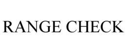RANGE CHECK trademark