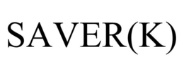 SAVER(K) trademark
