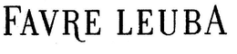 FAVRE LEUBA trademark