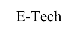 E-TECH trademark