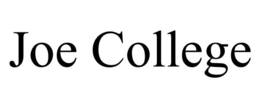 JOE COLLEGE trademark