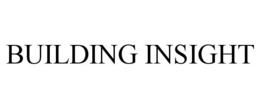 BUILDING INSIGHT trademark