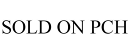 SOLD ON PCH trademark