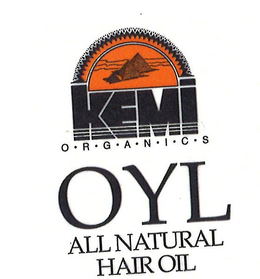 KEMI O·R·G·A·N·I·C·S OYL ALL NATURAL HAIR OIL trademark