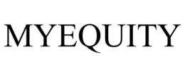 MYEQUITY trademark