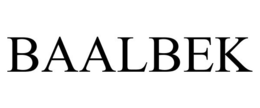 BAALBEK trademark