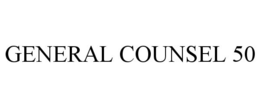 GENERAL COUNSEL 50 trademark