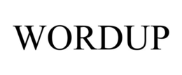 WORDUP trademark