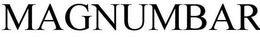MAGNUMBAR trademark