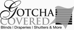 GOTCHA COVERED BLINDS DRAPERIES SHUTTERS & MORE trademark