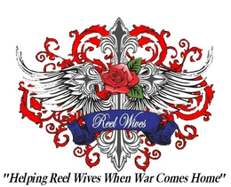 REEL WIVES "HELPING REEL WIVES WHEN WAR COMES HOME" trademark