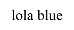 LOLA BLUE trademark