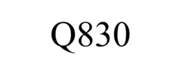 Q830 trademark