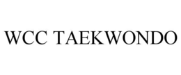 WCC TAEKWONDO trademark